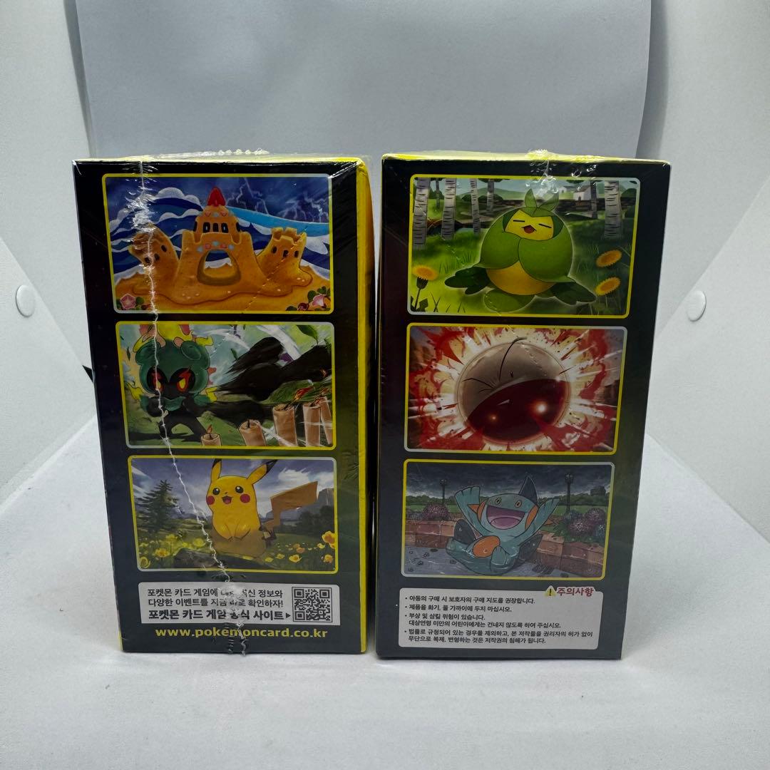 ポケモンカードゲーム　ポケカ　イーブイヒーローズ　シュリンク付　2BOX 韓国