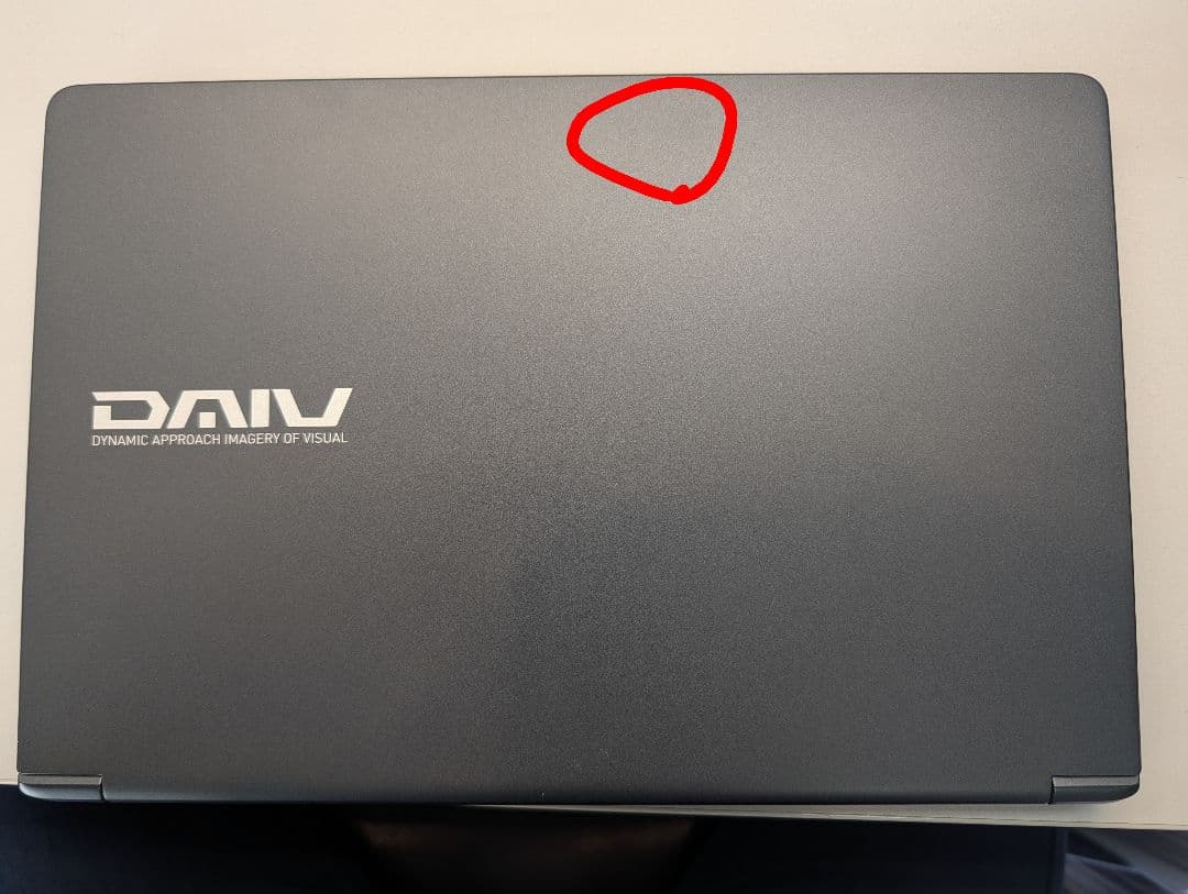 Windowsノート本体 mouse DAIV 4N-KK Core i7 16GB 512GB SSD