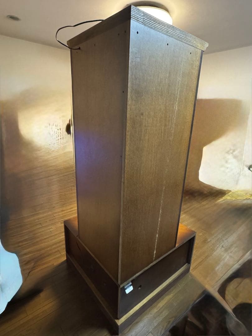 KARIMOKU カリモク コーナーテレビ台キャビネット ガラス棚