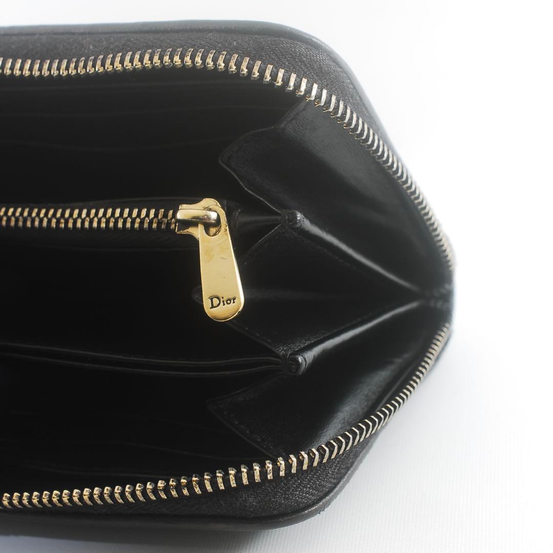 ディオール＊Lady Dior＊ロータスウォレット＊カナージュ＊財布＊長財布