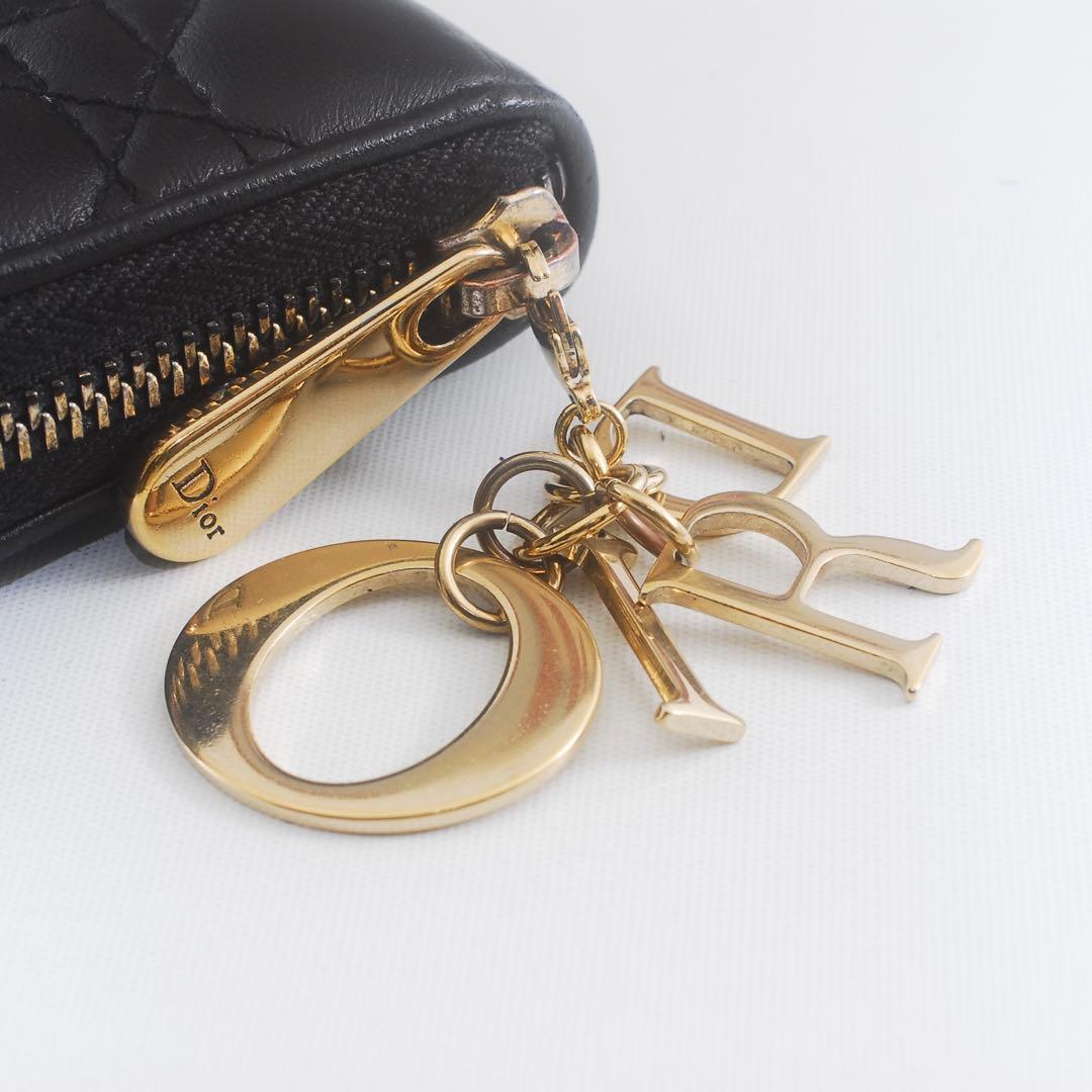ディオール＊Lady Dior＊ロータスウォレット＊カナージュ＊財布＊長財布
