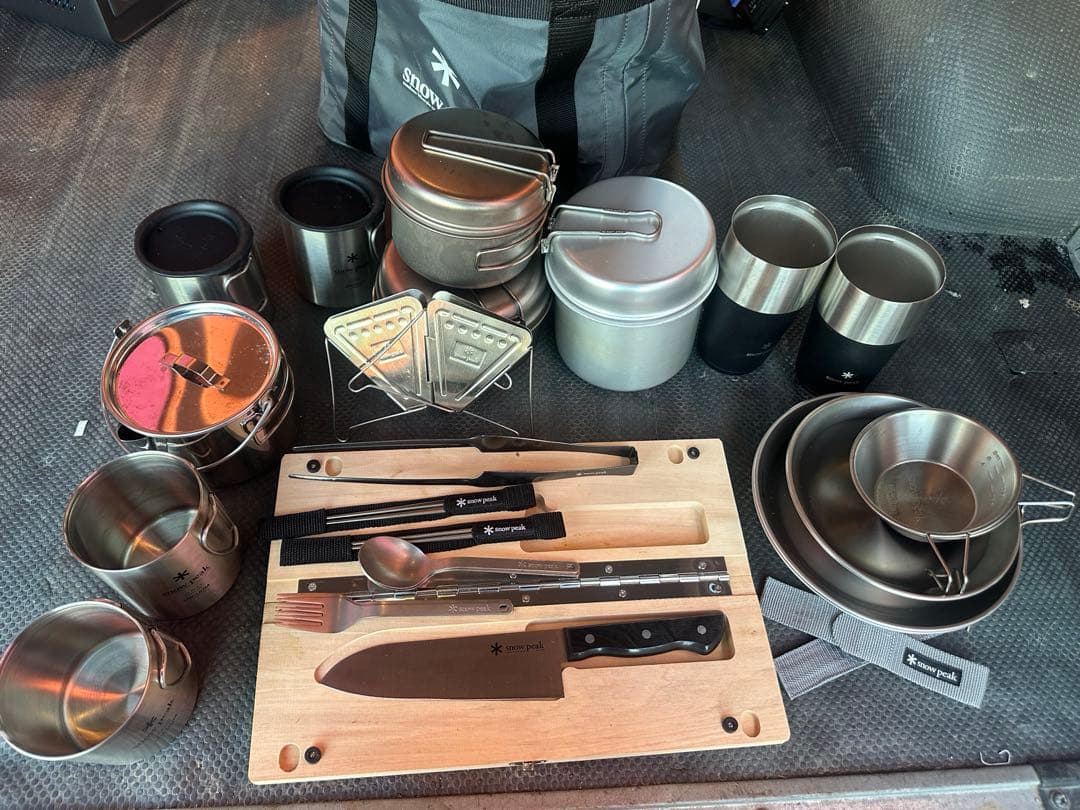 スノーピーク　キャンプ用品　調理器具　まとめ売り