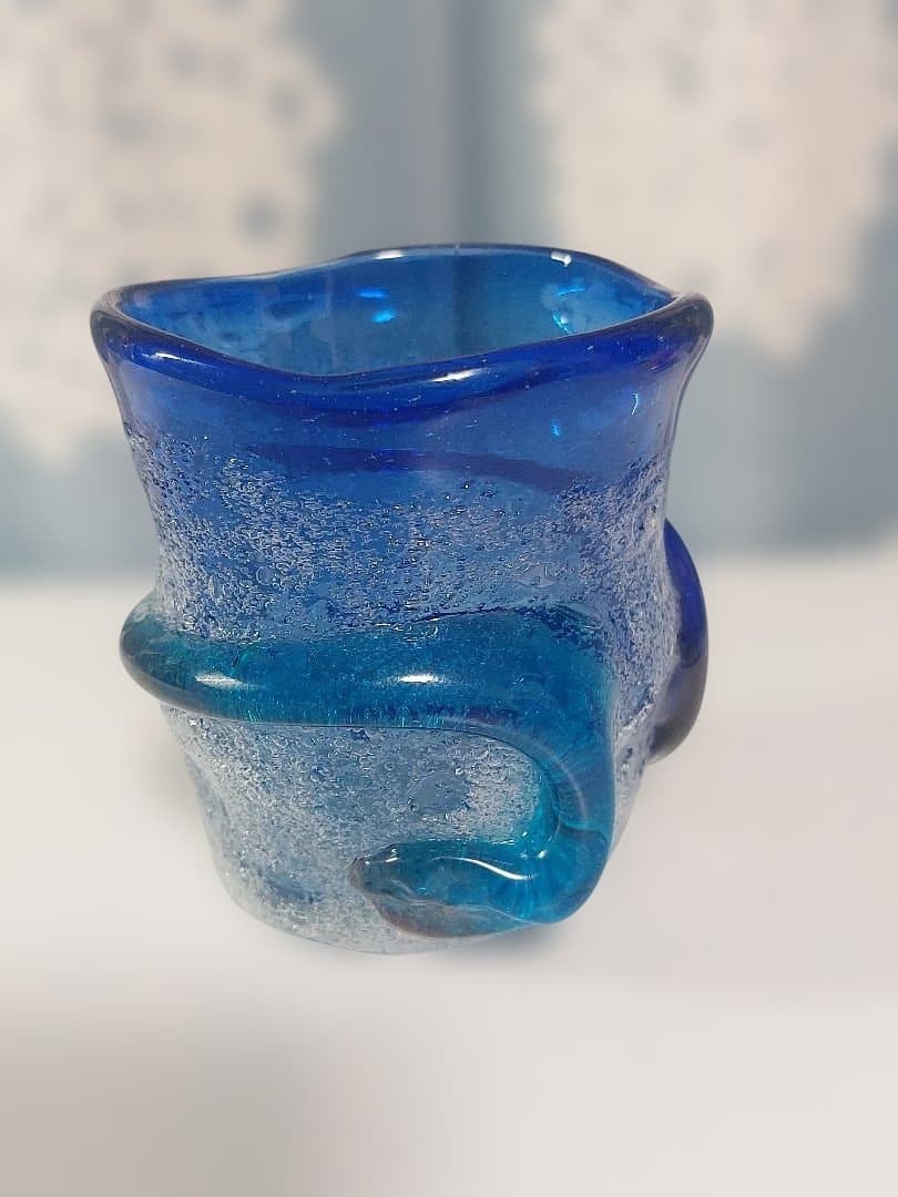 稲嶺盛吉 琉球ガラス グラス タンブラー 酒器 刻印有り