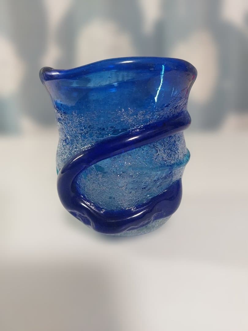 稲嶺盛吉 琉球ガラス グラス タンブラー 酒器 刻印有り