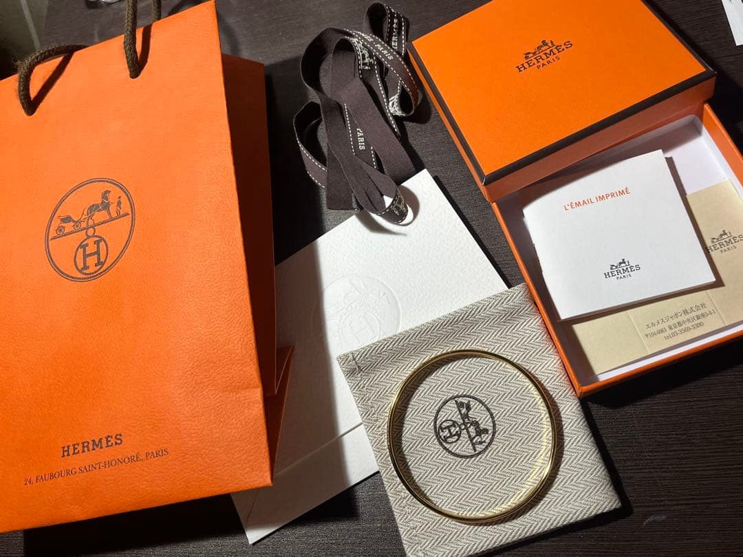 エルメス エナメルブレスレット ユニ