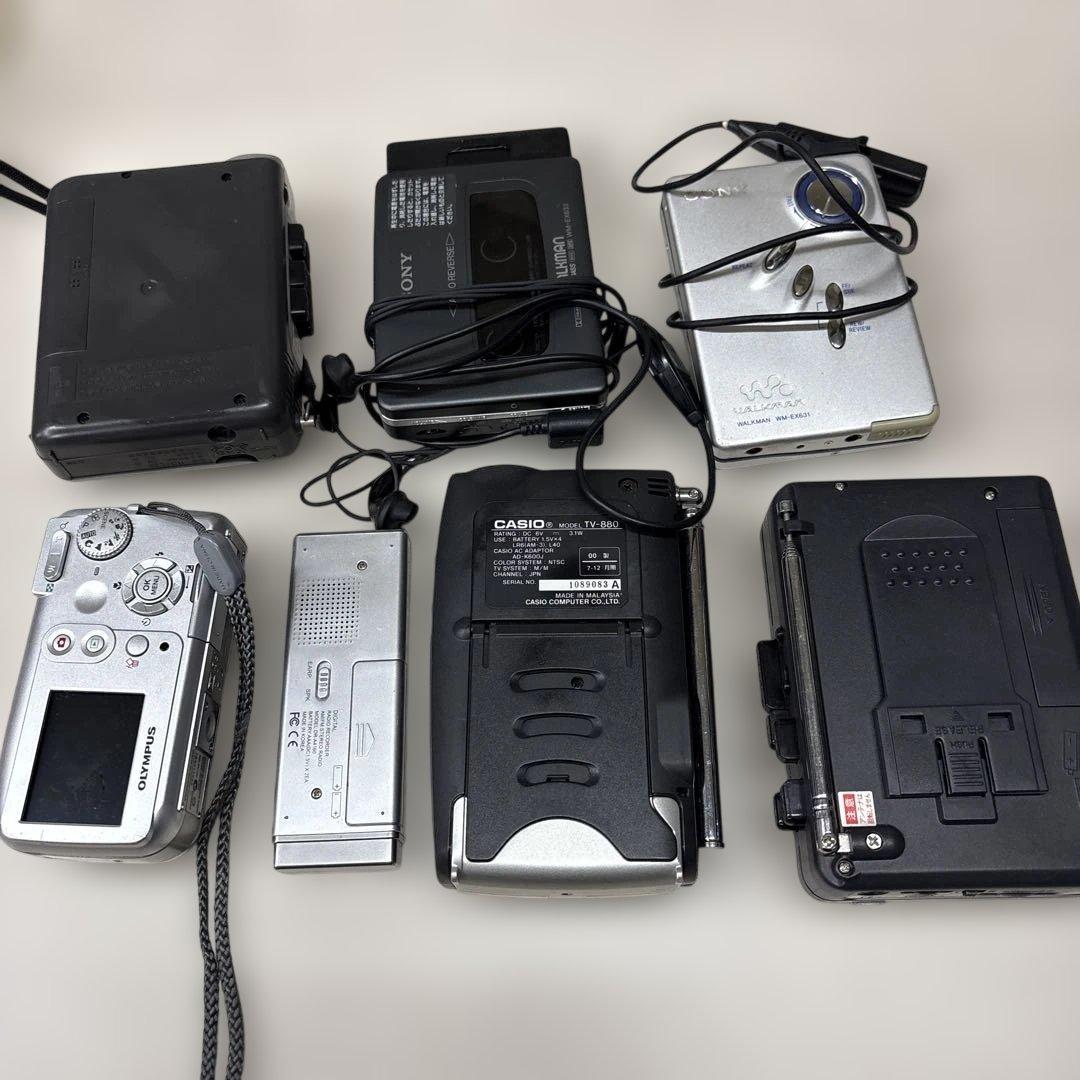 ウォークマン　カメラ　携帯TV まとめ