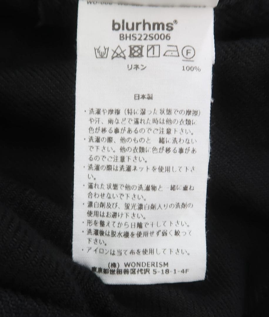 blurhms Linen Twill Hospital Jacket【G】.