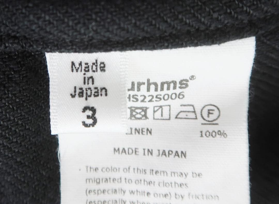 blurhms Linen Twill Hospital Jacket【G】.