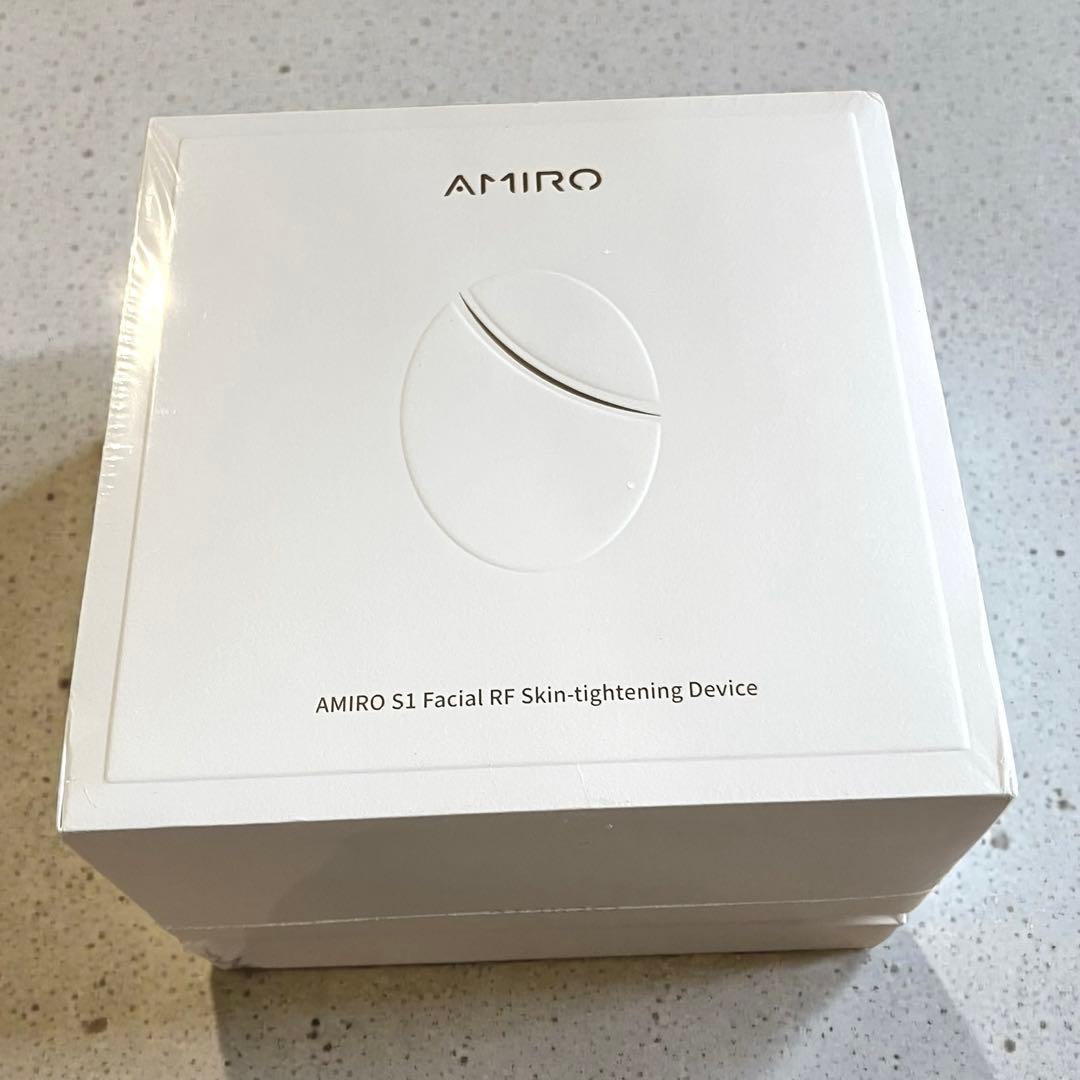 AMIRO 最新スタンプ式RF美顔器 EMS 自宅エステ コードレス S1