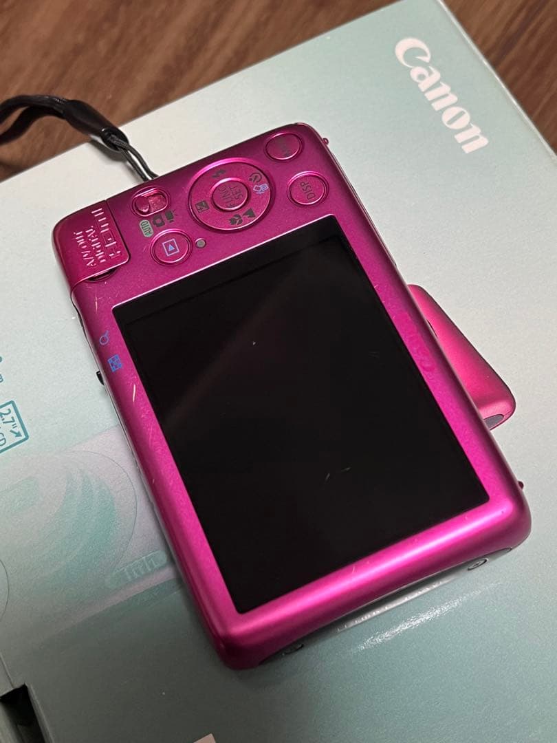 Canon IXY 400F ピンク デジカメ コンデジ キャノン 美品