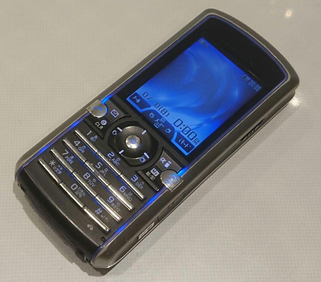 ドコモ docomo SO506i premini-Ⅱ ブラック ガラケー 携帯