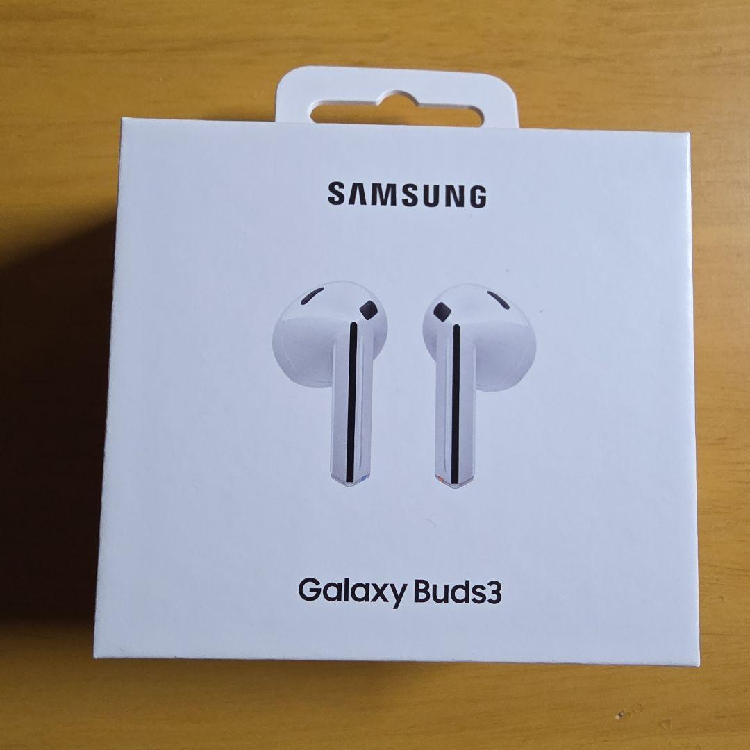 Samsung Galaxy Buds3 ワイヤレスイヤホン ホワイト