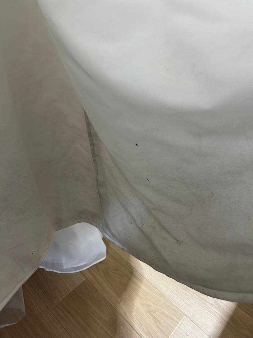 【m】THE URBAN BLANCHE 2WAYフリルウェディングドレス