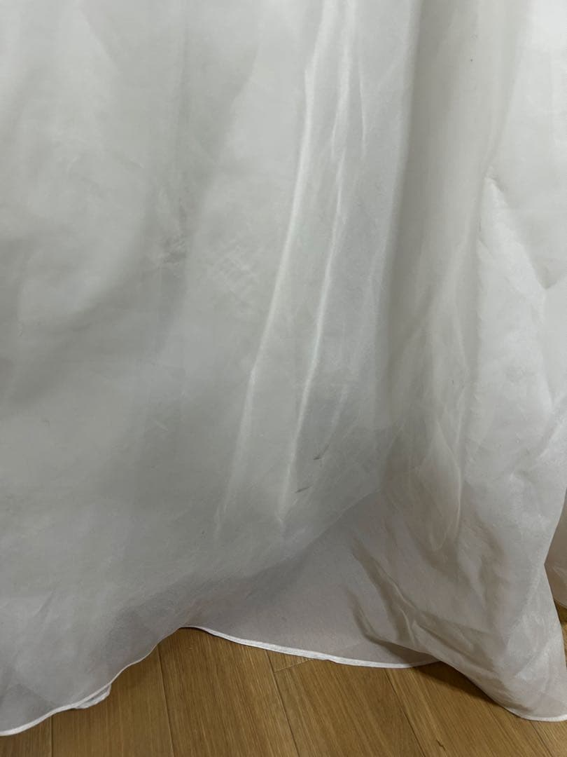 【m】THE URBAN BLANCHE 2WAYフリルウェディングドレス