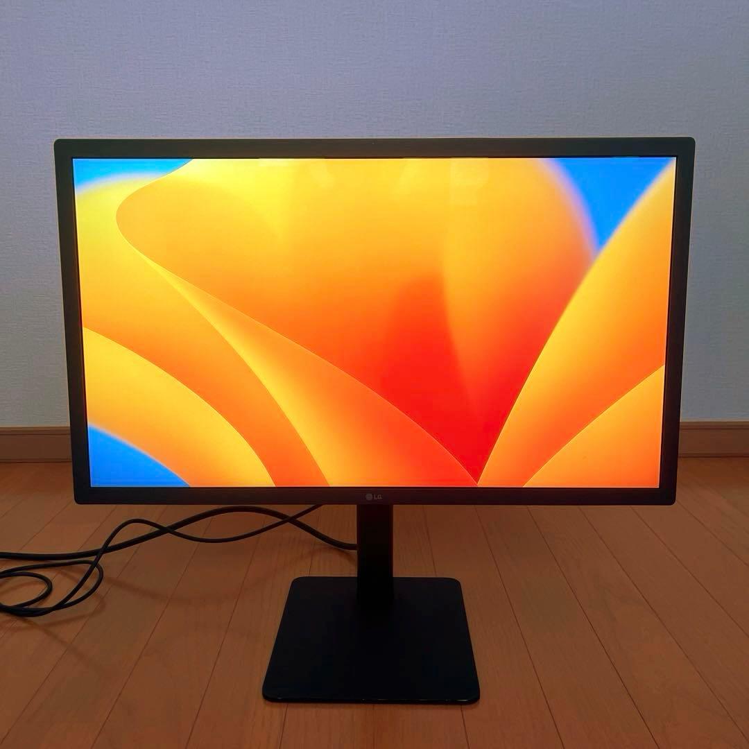 LG UltraFine Display 24MD4KL-B 4K Mac用