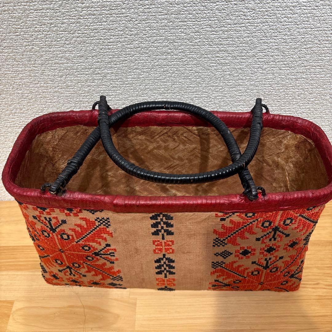 一頑張りカゴバッグ 2点　お客