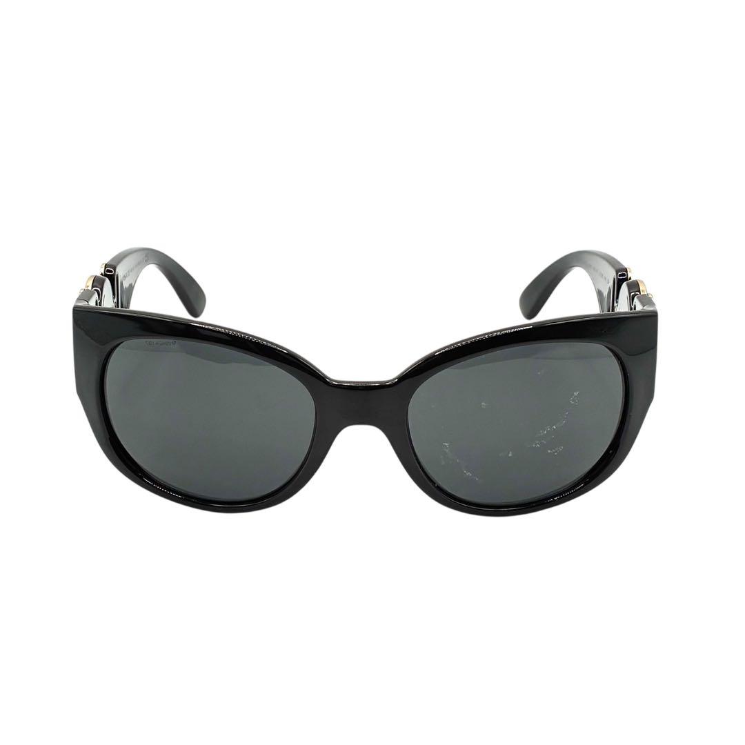 VERSACE ヴェルサーチ　メデューサ　オーバル　サングラス　ウェリントン