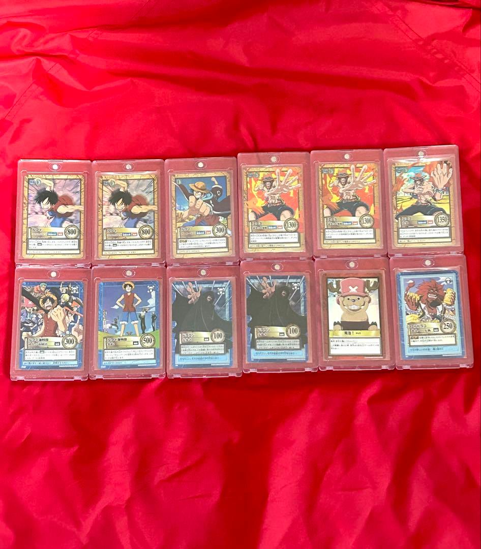 ワンピースカード 旧裏（カードダス）12枚セット