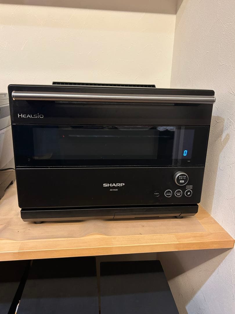 SHARP HEALSIO ブラック オーブンレンジ