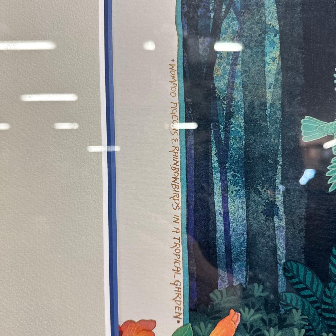 ジョアン フック Joan Hook トロピカルガーデンの鳥たち