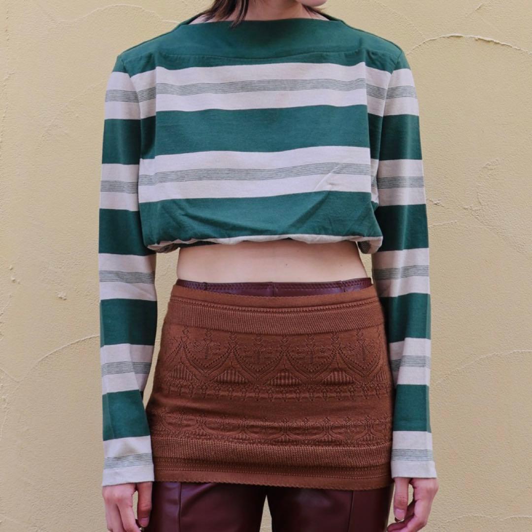 【今日だけ値下げしてます】FUMIKA UCHIDA BEIGE/GREEN