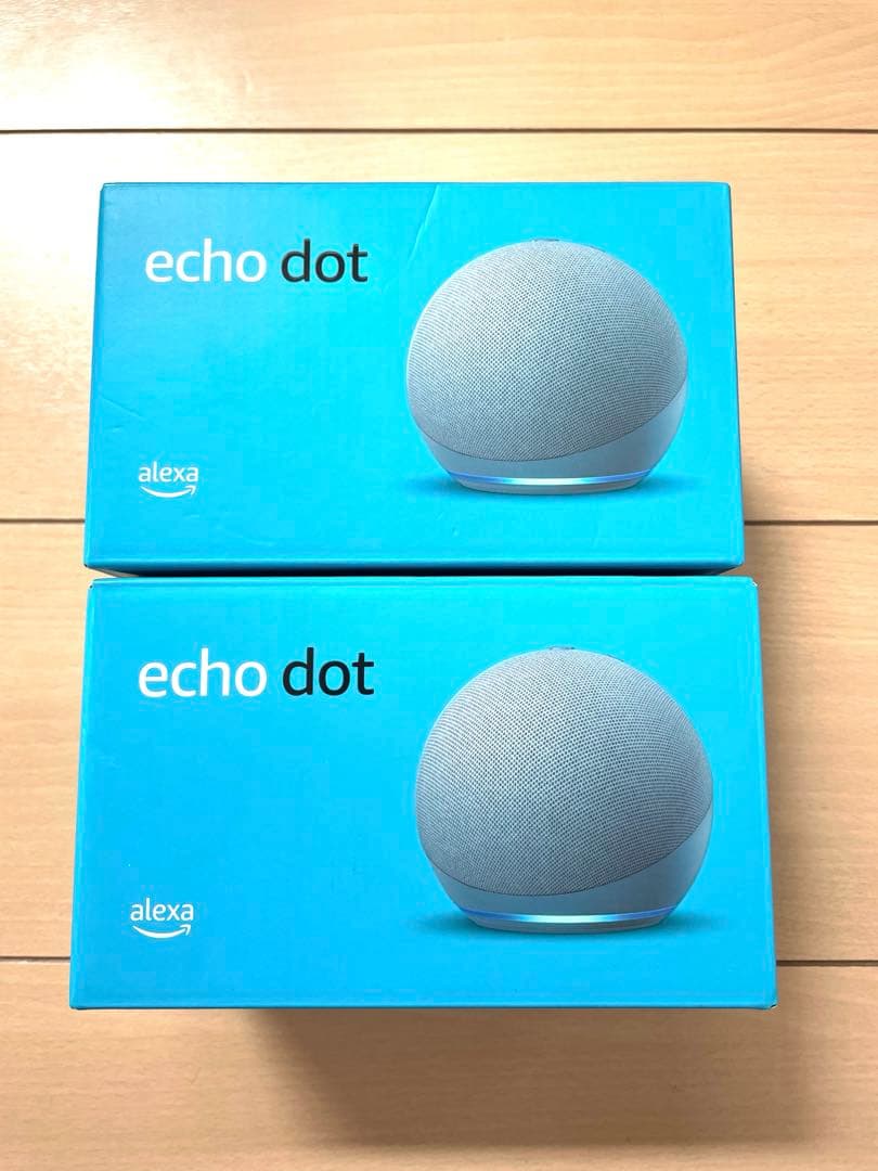 【新品未開封 2個セット】Echo dot 第4世代 Amazon Alexa