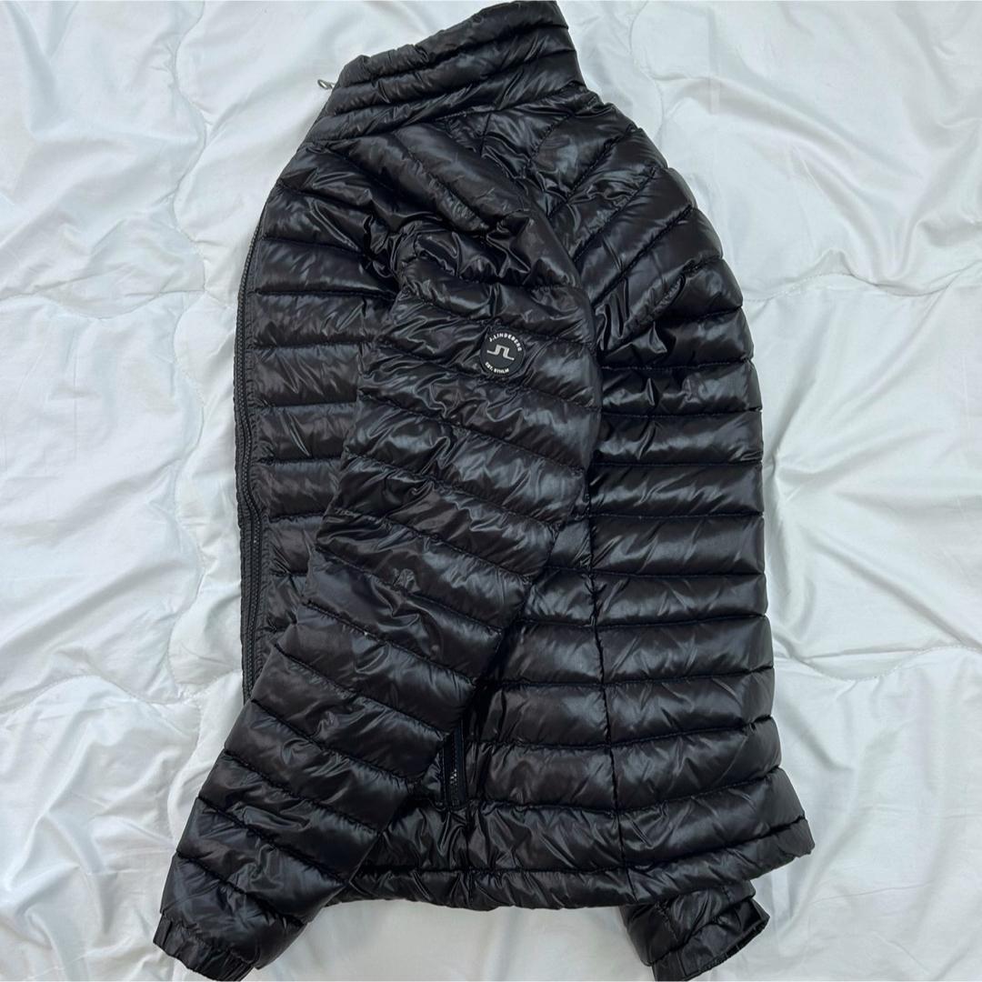 J.LINDEBERG ジェイリンドバーグ 光沢 ダウンジャケット ブラック