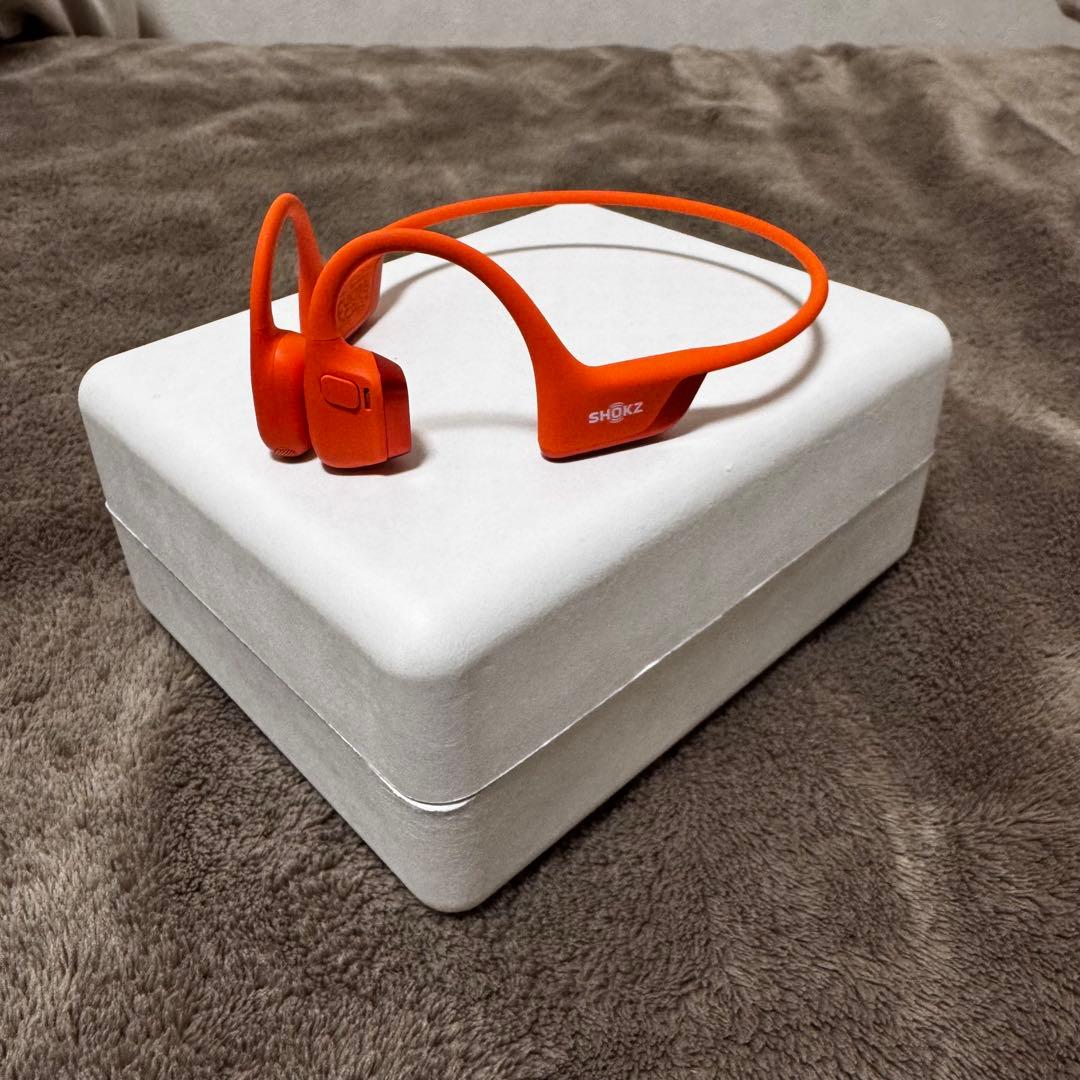 SHOKZ骨伝導イヤホン オレンジ　オープランプロ2 open run pro2