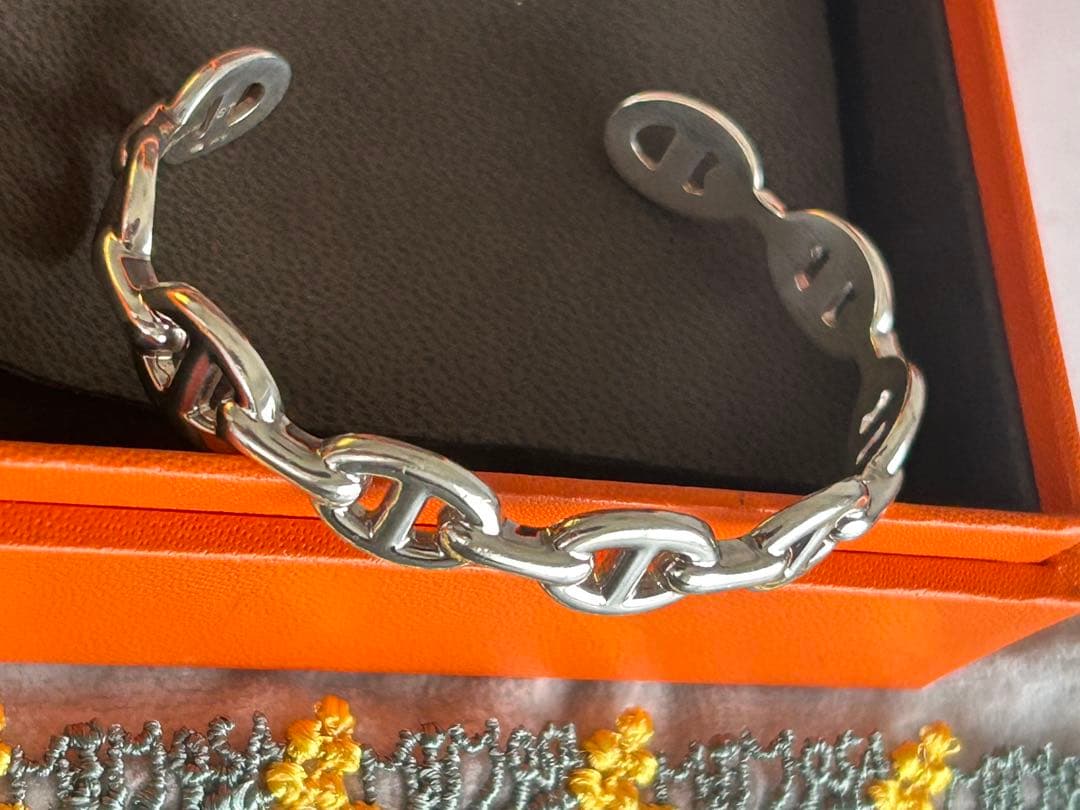 エルメス シェーヌダンクル アンシェネ バングル　ST