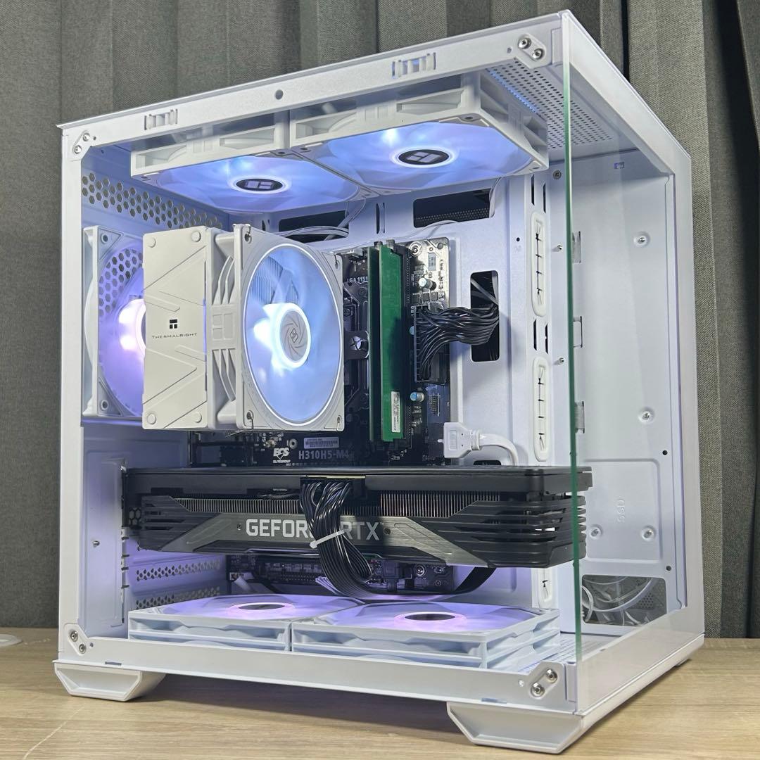 【特価価格】高性能 白 ゲーミングPC RTX3070 Windows11