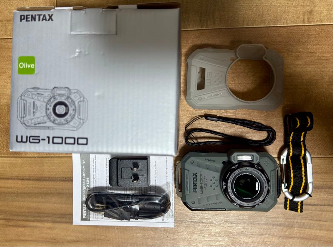 RICOH PENTAX WG-1000 防水 リコー オリーブ ペンタックス