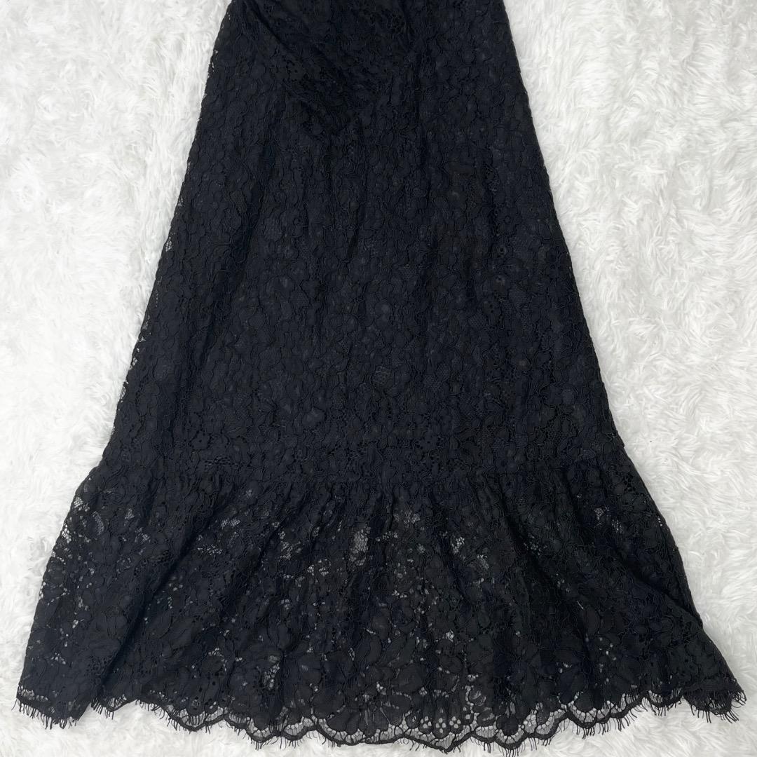 専用！！ 21SS セルフポートレイト ドレス マキシ丈 花柄 4 M 黒