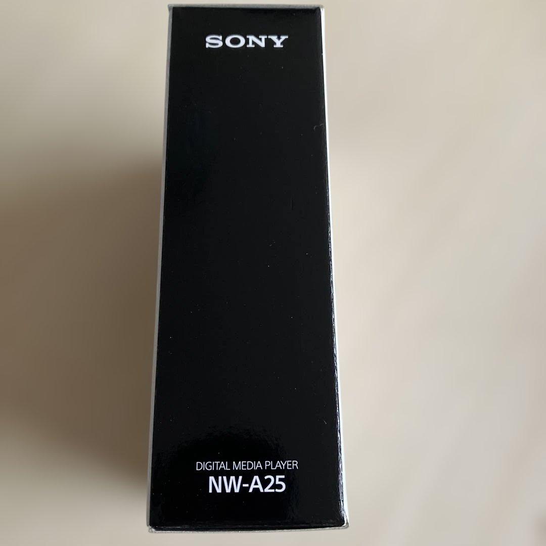 SONY NW-A25 デジタルオーディオプレーヤー 16GBチャコールブラック