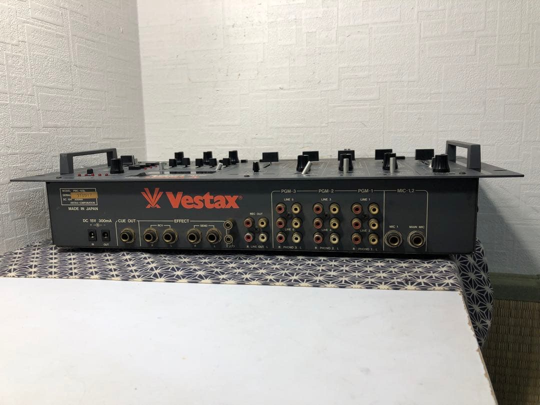 VESTAX ベスタクス　PMC15SL PMC-15SL フェーダーメンテ