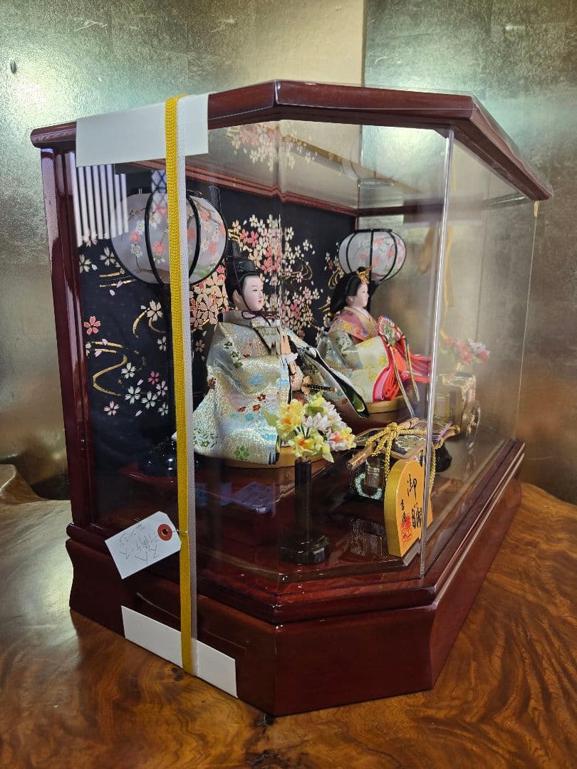 【一点限り】雛人形 ケース飾り　K44