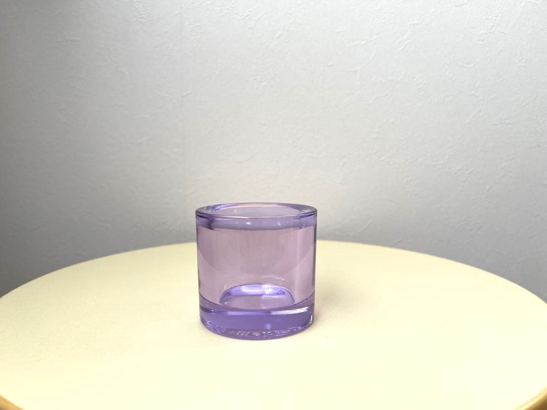 イッタラ　kivi キャンドルホルダー　ラベンダー　