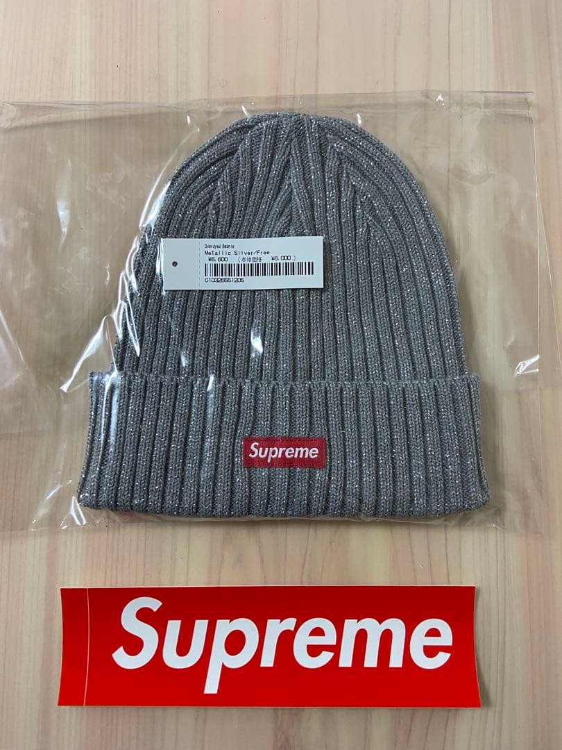 新品タグ付き　Overdyed Beanie \
