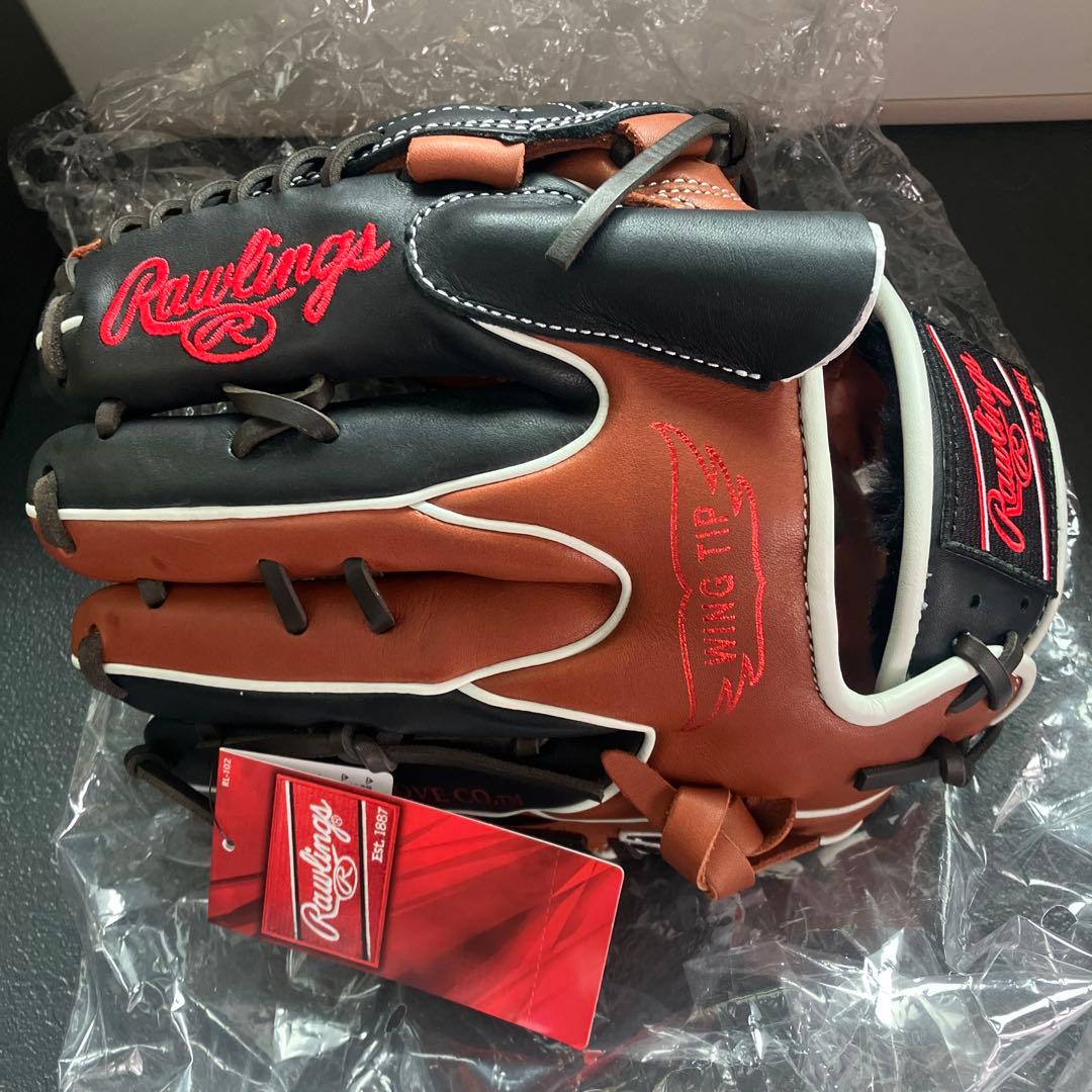 Rawlings 軟式グローブ ブラウン/ブラック