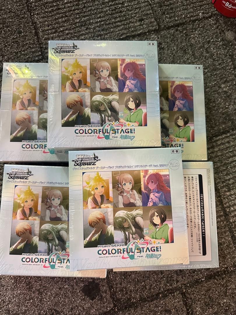 プロジェクトセカイ カラフルステージ！feat. 初音ミク Vol.3 6box