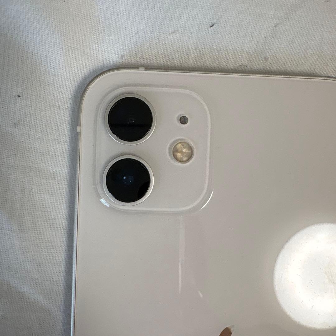 iPhone12 本体 美品 Apple ホワイト SIMフリー 64GB