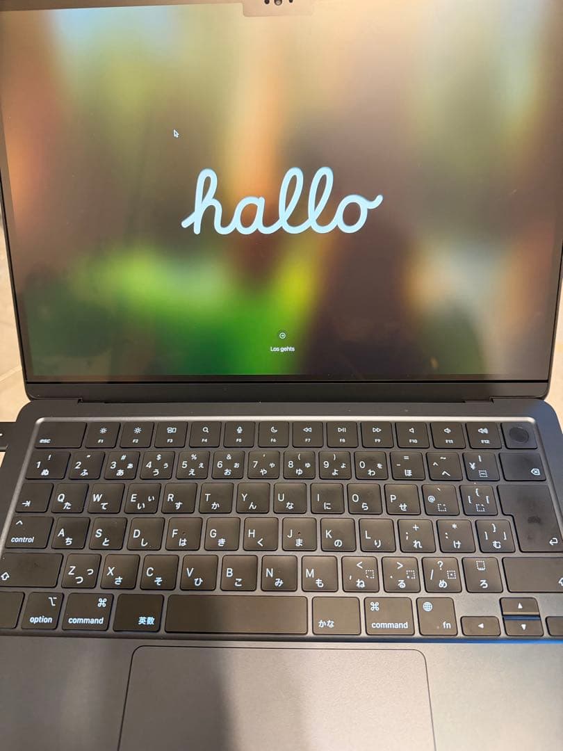 tikasas　MacBook airミッドナイト 日本語　一部不具合有