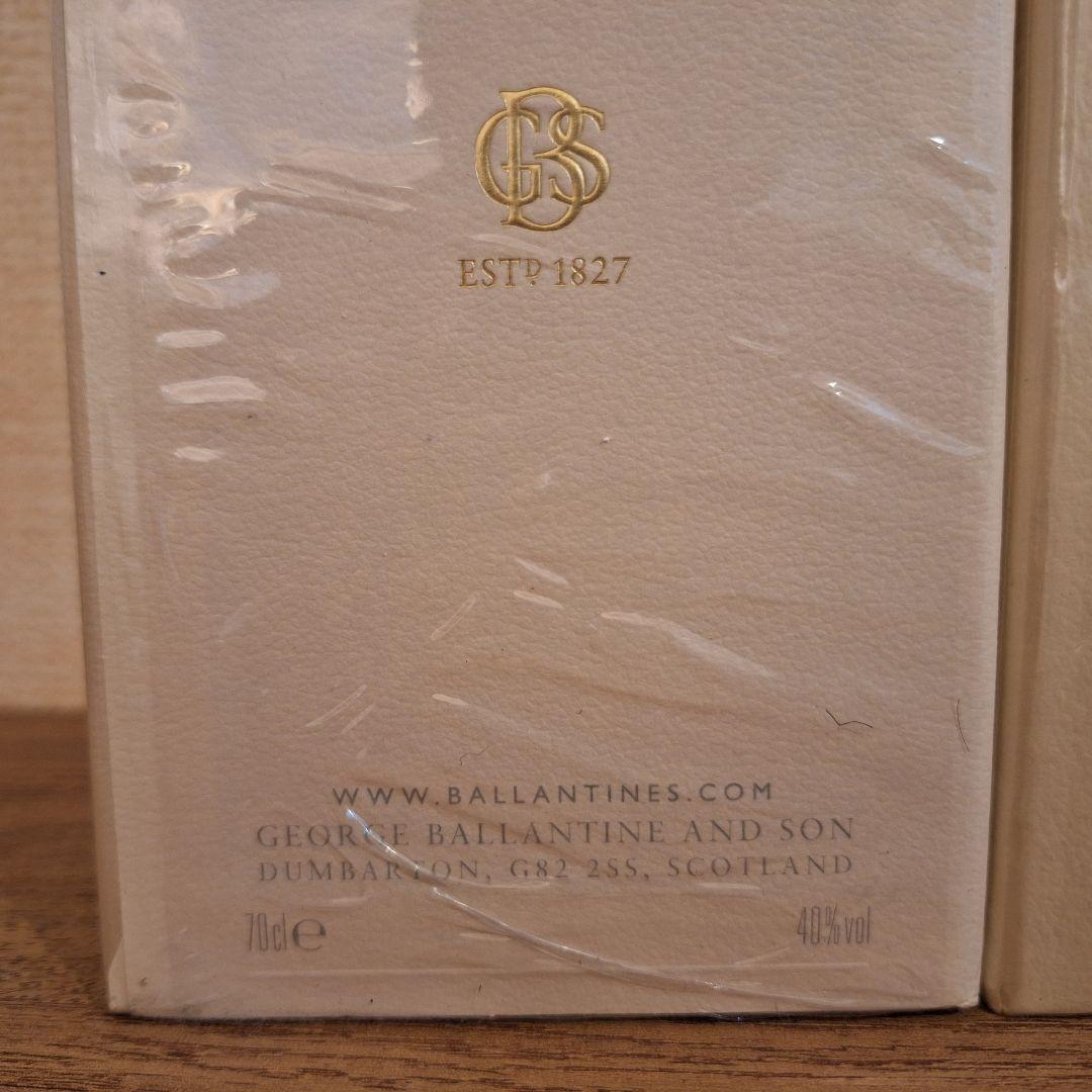 【新品・未開栓】バランタイン 21年 箱あり 3本セット 正規品