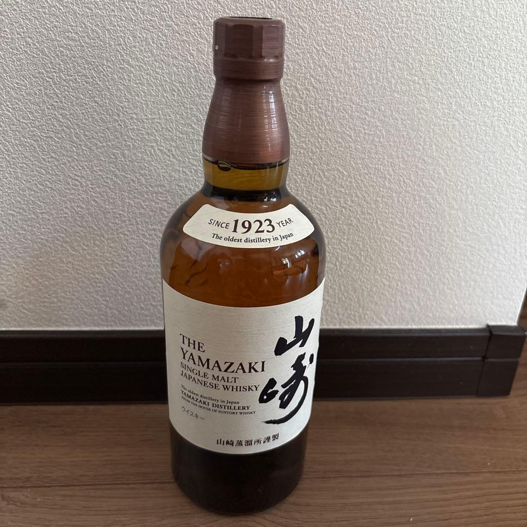 サントリー シングルモルトウイスキー山崎700ml