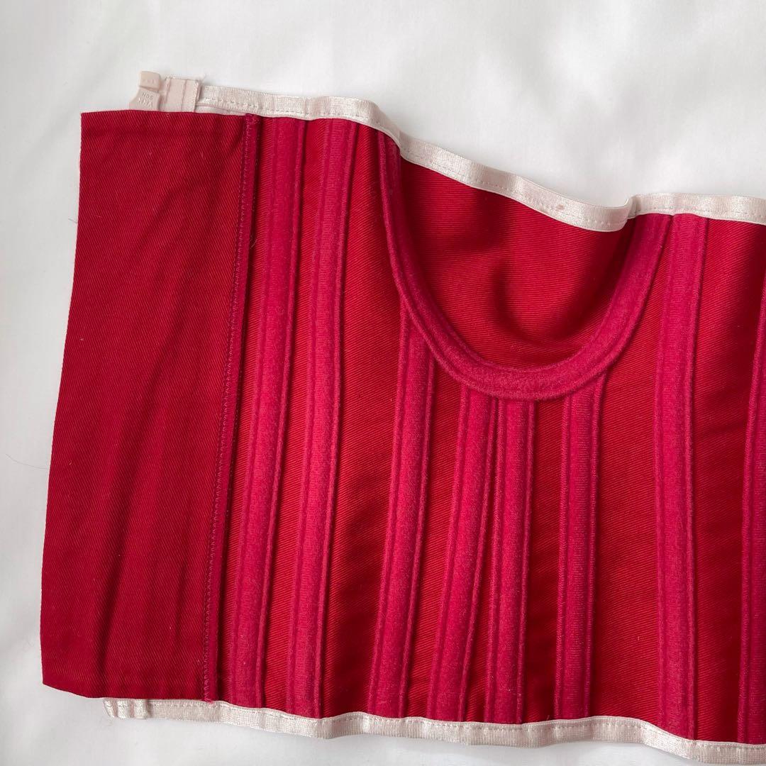 元鈴木さん コルセット キンバリー Mサイズピンクシャンタン