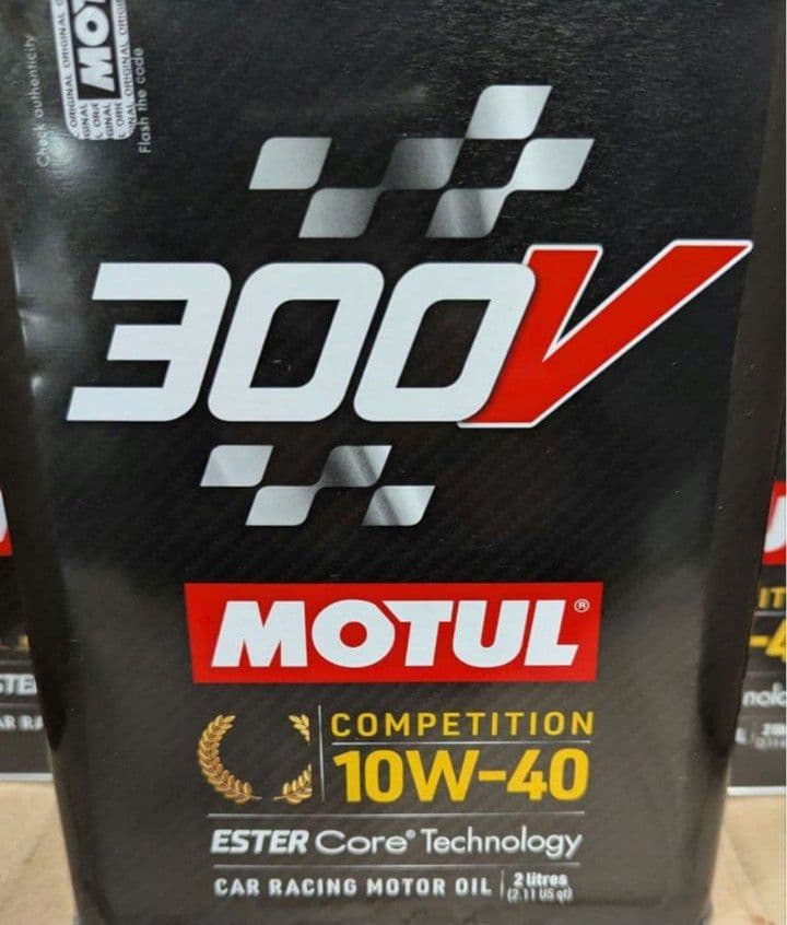 MOTUL 300V 競技用エンジンオイル 10W-40 6L