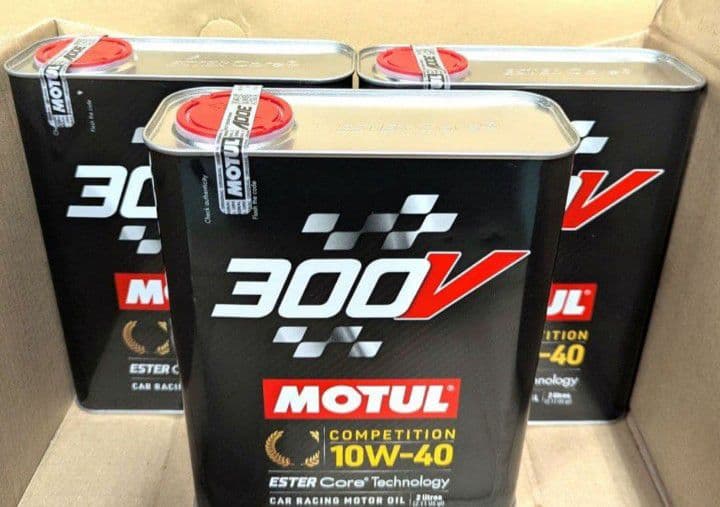 MOTUL 300V 競技用エンジンオイル 10W-40 6L