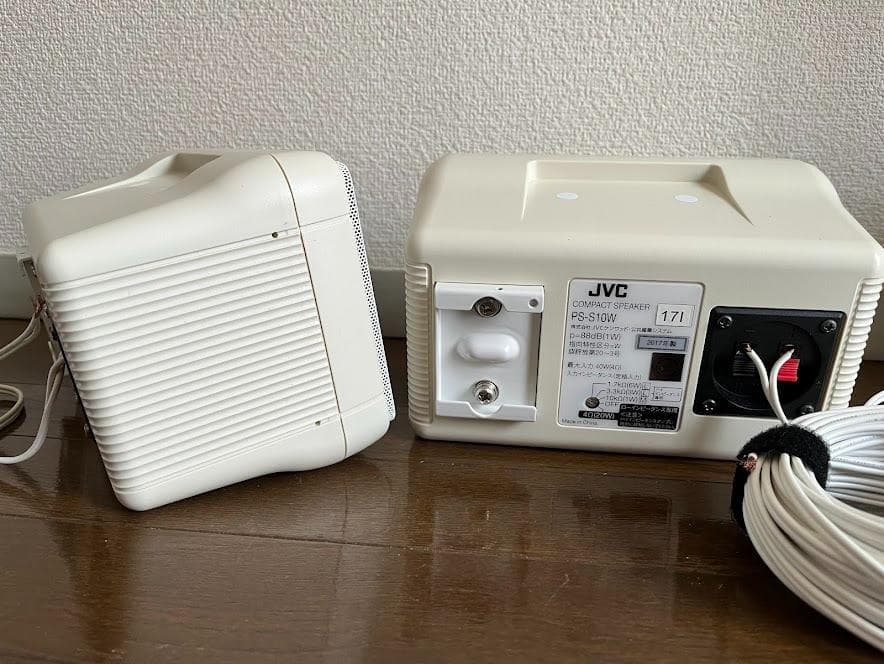 JVC PS-S10W コンパクトスピーカー