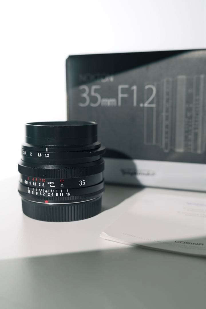 Voigtländer nokton 35mm F1.2 レンズ xマウント