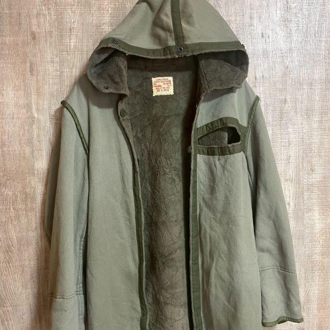 80s ドイツ軍 JEANS EXPRESS ミリタリー モッズコート M-65
