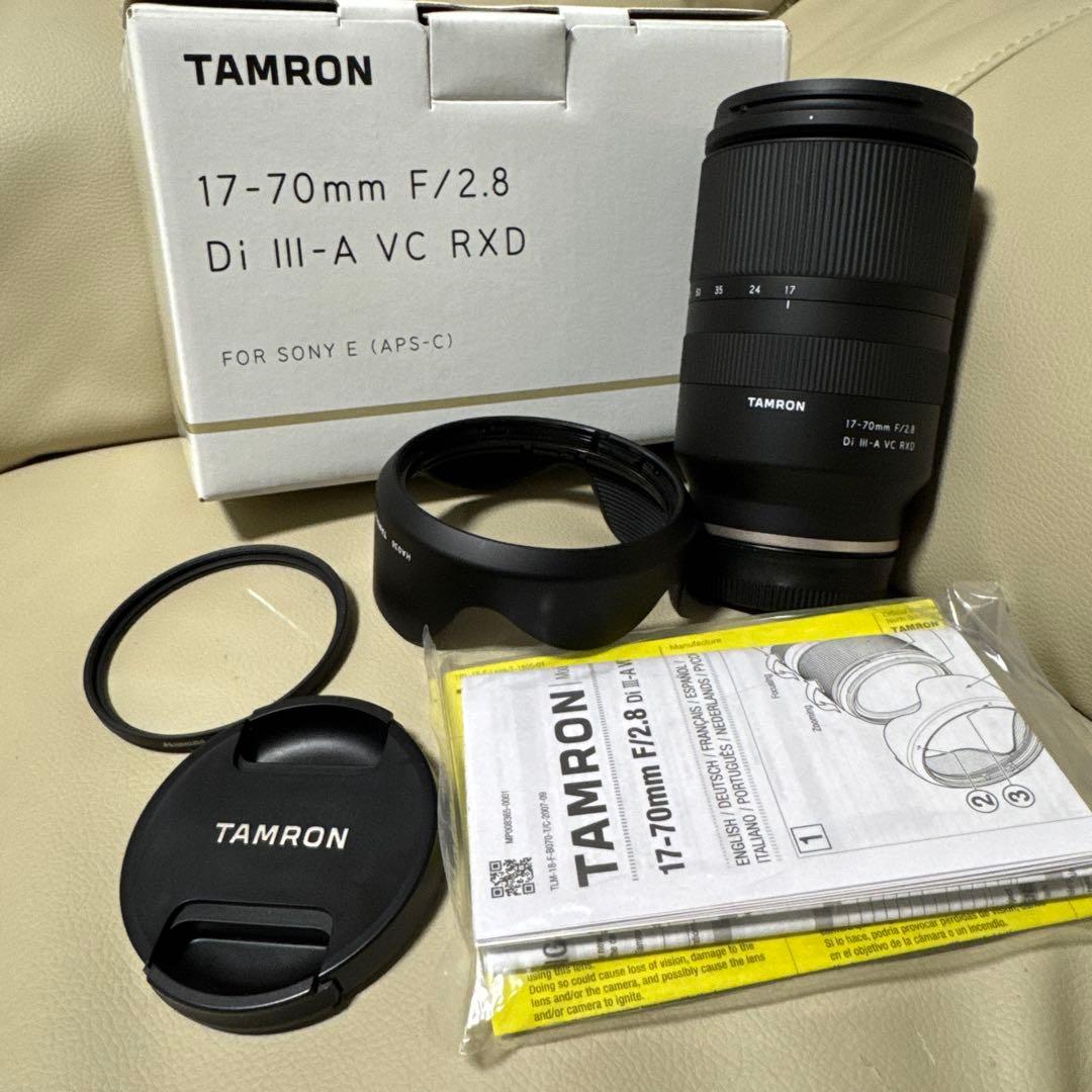 タムロン 17-70mm F2.8 DiIII-A VC RXD SONY E